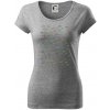 Farebné kolesá - Dámske tričko Pure - 2XL ( Tmavosivý melír )