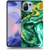 Picasee silikónový prehľadný obal pre Xiaomi 11 Lite 5G NE - Green Gold