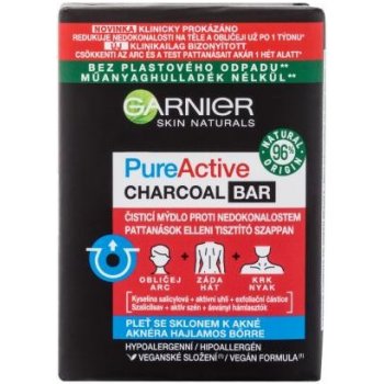 Garnier Pure Active Charcoal Bar čistiace mydlo 100 g