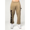 Pánske nohavice Nebbia Gym Sweatpants Baggy Style GYM BRO Green L