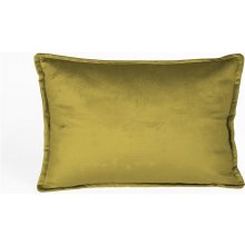Velvet Atelier Zamatový vankúš v zlatej farbe Golden 50x35