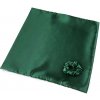 Saténová Beauty sada na spanie, obliečka a scrunchie gumička zelená tm. 1ks