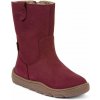 Detské zimné barefoot čižmy ZERU TEX BOOT Bordeaux G3160257-6 - 26