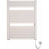 Admiral Kúpeľňový radiátor QUADRA II, 600 × 970 mm, 400 W, plochý, elektrický, biely, KH-E 600/970 -400W