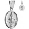 Argento Strieborný prívesok Zázračná medaila 84849