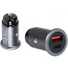Rýchla autodobíjačka USB+USB-C 30W