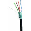 DATACOM FTP drôt CAT5E 100m OUTDOOR 1386