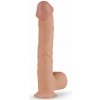 Lexon Real Fantasy XL model s prísavkou, 33 cm, farba telová