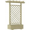 Pergola drevo VidaXL mriežka 11 cm