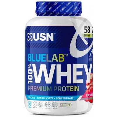 USN BlueLab 100% Whey Protein Premium 2000 g malina