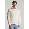 Gant GRAPHIC HALF ZIP CREAM