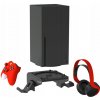 Držiak stojan vešiak na stenu podstavec pre Xbox X + 2x držiak na ovládač