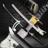 Japan Swords katana Egg Manji T-10 Carbon Steel, Real Choji Hamon, Yokote