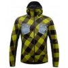 Crazy Idea Jacket Acceleration Printed Man lichen scottish L; Zelená bunda