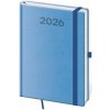 Diár 2026 denný A5 Print Pop - svetlo modrá