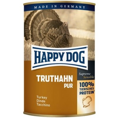 Happy Dog Konzerva Truthahn Pur Morčacie mäso 400 g