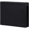 Samsonite Attack 2 Pánska kožená peňaženka SLG 047 B 10Cc + VFL + C + 2C 144446 1041 09 Black SA