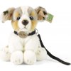 Rappa Plyšový pes austrálsky ovčiak s vodítkom 28 cm ECO-FRIENDLY