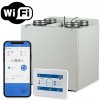 VUT 350 VB EC A25 - Rekuperačná jednotka, 450m³/h, ø160mm, EC motory, WiFi + ovládač A25