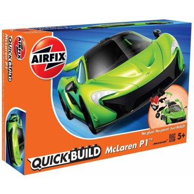 Airfix Quick Bulid J6013 McLaren P1 Zelený