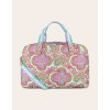 Cestovná taška Oilily Weekender Aqua, kolekcia Summer paisley