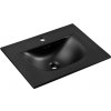 ArtCom Keramické umývadlo SKY1 60 | čierny mat 60 cm