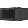 LANBERG NÁSTENNÁ INŠTALAČNÁ SKRIŇA 19'' 6U 600X600 ČIERNE PERFOROVANÉ DVERE (PLOCHÉ BALENIE) WF01-6606-23B Lanberg