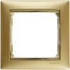 Legrand Valena - Jednoduchý rámik, zlato matné/zlatý prúžok - 770301
