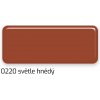 DENAS univerzál MAT 0,7kg podla vzorkovníka odtiene bakrylex-denas: 0220 svetlo hnedá