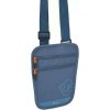 Go Travel skrytá kapsa na krk RFID Passport Pouch blueberry