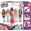 Kreatívne tvorenie Design Your Doll Glam Chic Educa vyrob si vlastné elegantné bábiky 5 modelov od 6 rokov