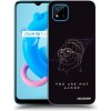 Picasee silikónový čierny obal pre Realme C11 (2021) - You are not alone