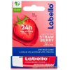 Labello Fruity Shine Jahoda výživný balzam na pery 4,8 g