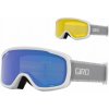 Giro Zimní brýle MOXIE BÍLO-ŠEDÉ CHUTE (SKLENO-ŠEDÁ KOBALTOVÁ 8-18% S3 + ŽLUTÁ 77% S1) (NOVINKA 2024/2025)