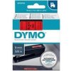 páska DYMO 40917 D1 Black On Red Tape (9mm)