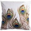 Dekoračný vankúš 45x45 cm Peacock Feathers – JAHU collections