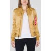 ALPHA INDUSTRIES Dámska bunda MA-1 VF 59 - zlatá (133009/145)