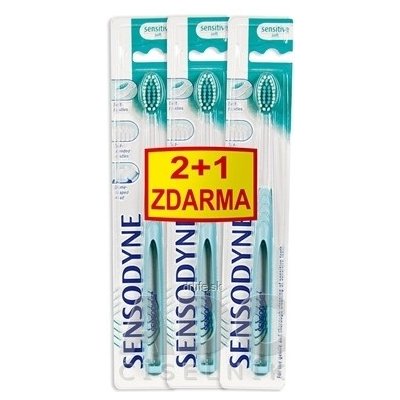 Sensodyne Sensitive soft 3 ks od 5,37 € - Heureka.sk