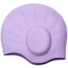 Merco Ear Cap plavecká čepice fialová - 1 ks