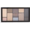 Makeup Revolution Reloaded paletka očných tieňov Impulse Smoked 24,5 g