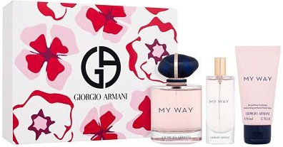 Giorgio Armani My Way - EDP 90 ml + tělové mléko 50 ml + EDP 15 ml