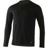 LASTING pánske merino tričko ALAN, čierne Veľkosť: M