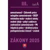 Zákony III A/2025 - Pracovnoprávne vzťahy a zamestnávanie