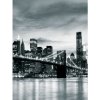 Fototapeta panel - PL0370 - Čiernobiely New York 206cm x 275cm - Vliesová fototapeta