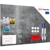 Kovový obraz beton 90 x 60 ALLboards METAL MB96_00002