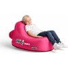 Nafukovací sedací vak SOFTYBAG Šmolko Ružová
