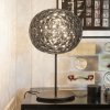Kartell Planet stolná LED lampa podstavec dym sivá - 9385 FU