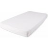 BABYMATEX Prestieradlo nepremokavé s gumičkou Tencel 70x140 cm biele