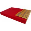 Brotex Jersey prestieradlo červené, 180 × 200 cm dvojlôžko