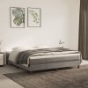 vidaXL Matrac s taštičkovými pružinami bledosivý 180x200x20 cm zamat 347848